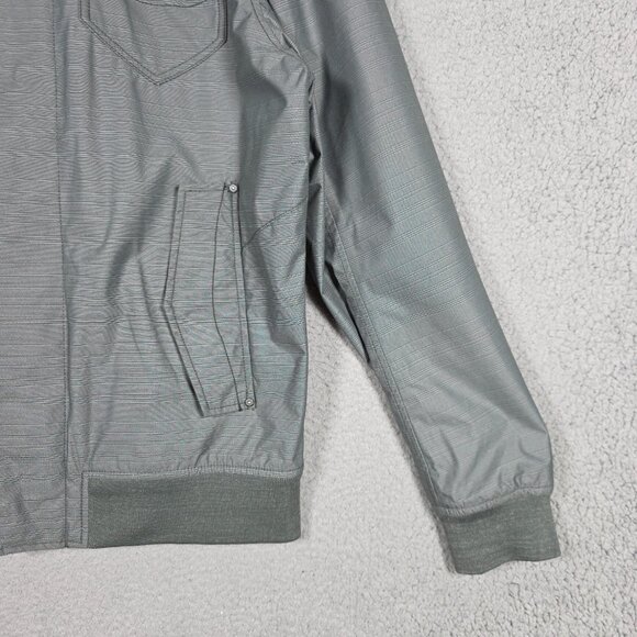Timberland Jacket Mens Large Gray Heathered Waterproof Wildcat Mountain Slim Fit - Picture 2 of 14